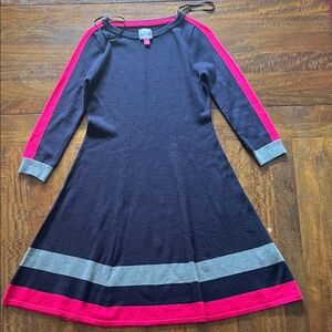 Stylish Vince Camuto Dress with Pink and Gray Accents